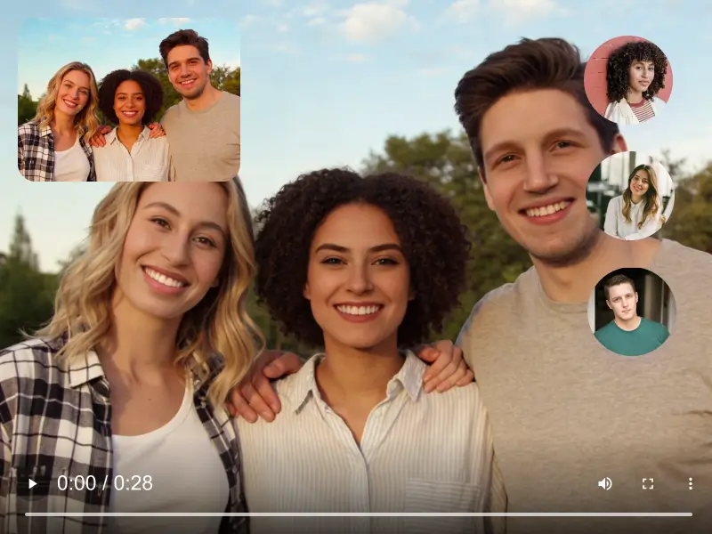 Multiple Face Video Swap